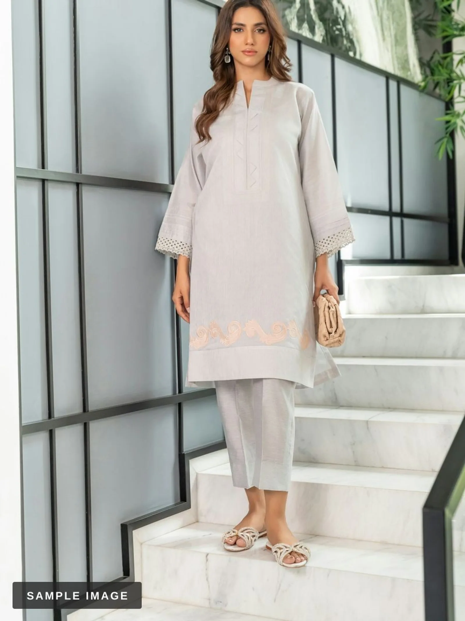 Ivory Chikankari Kurta