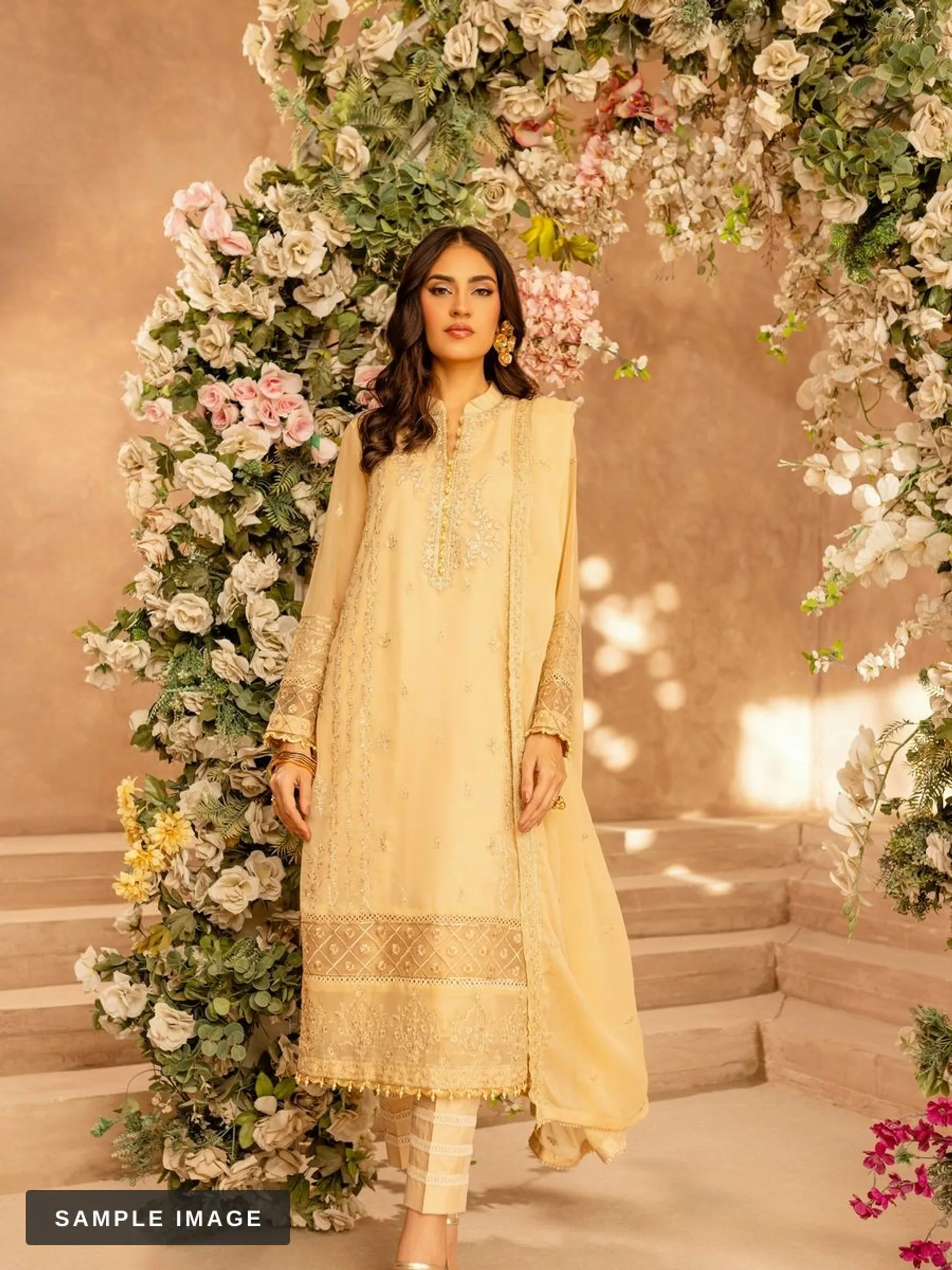 Champagne Chiffon Formal