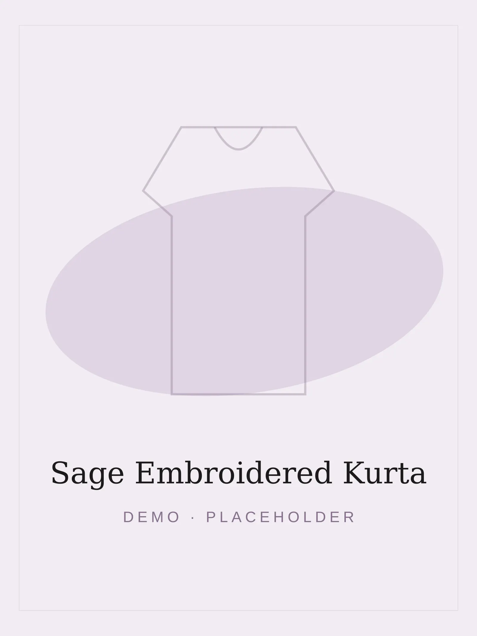 Sage Embroidered Kurta