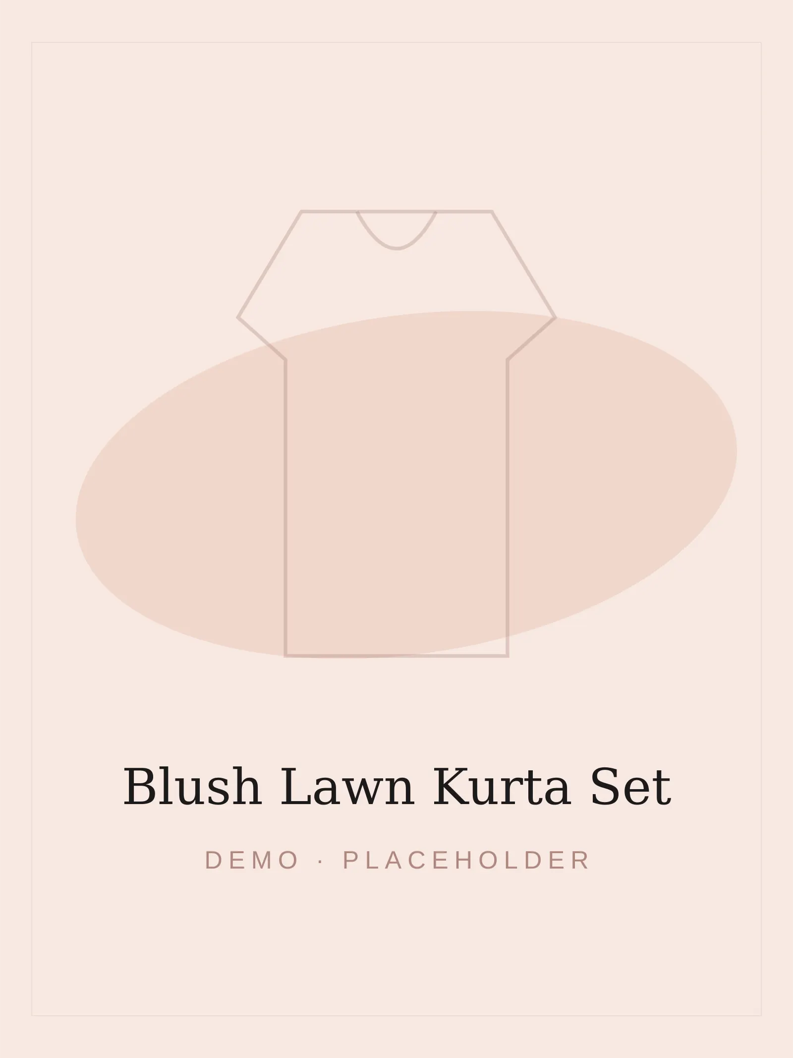 Blush Lawn Kurta Set